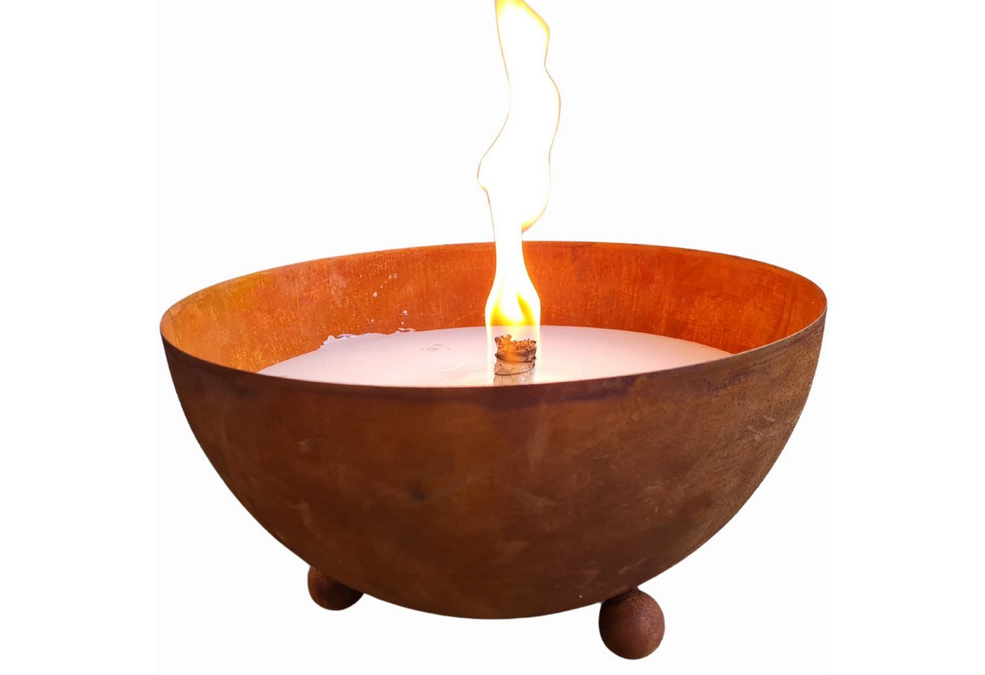 Schwabenfire Outdoorkerze Schwabenfire Outdoorkerze mit Dauerdocht in Edelrost Schwabenfire Outdoorkerze Schwabenfire Outdoorkerze mit Dauerdocht in Edelrost von Schwabenfire