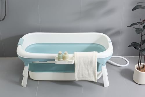 Faltbare Badewanne Erwachsene Klappbare mobile Badewanne ideal für kleine Badezimmer (128BL-NC) von Schwänlein