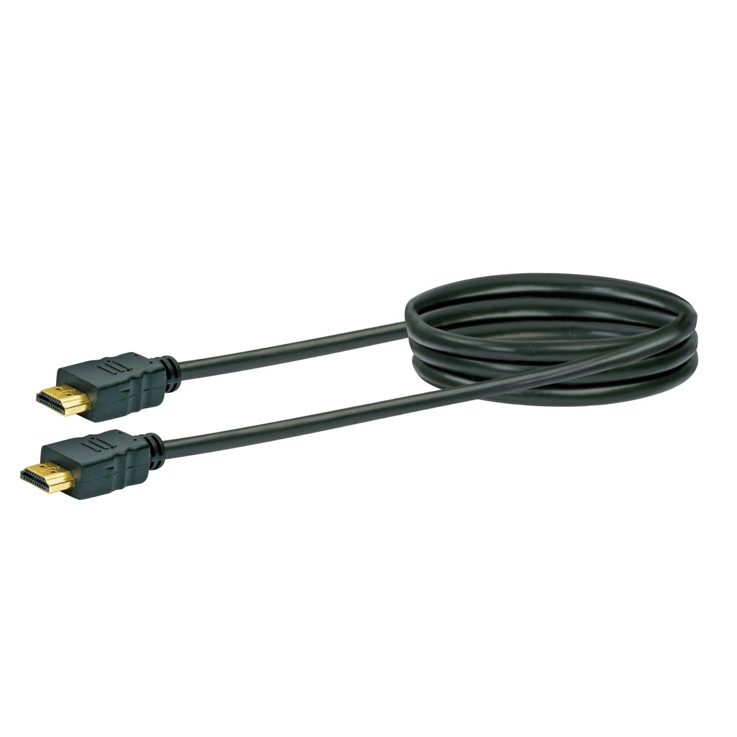 High-Speed HDMI-Kabel mit Ethernet Schwarz 1,5 m von Schwaiger
