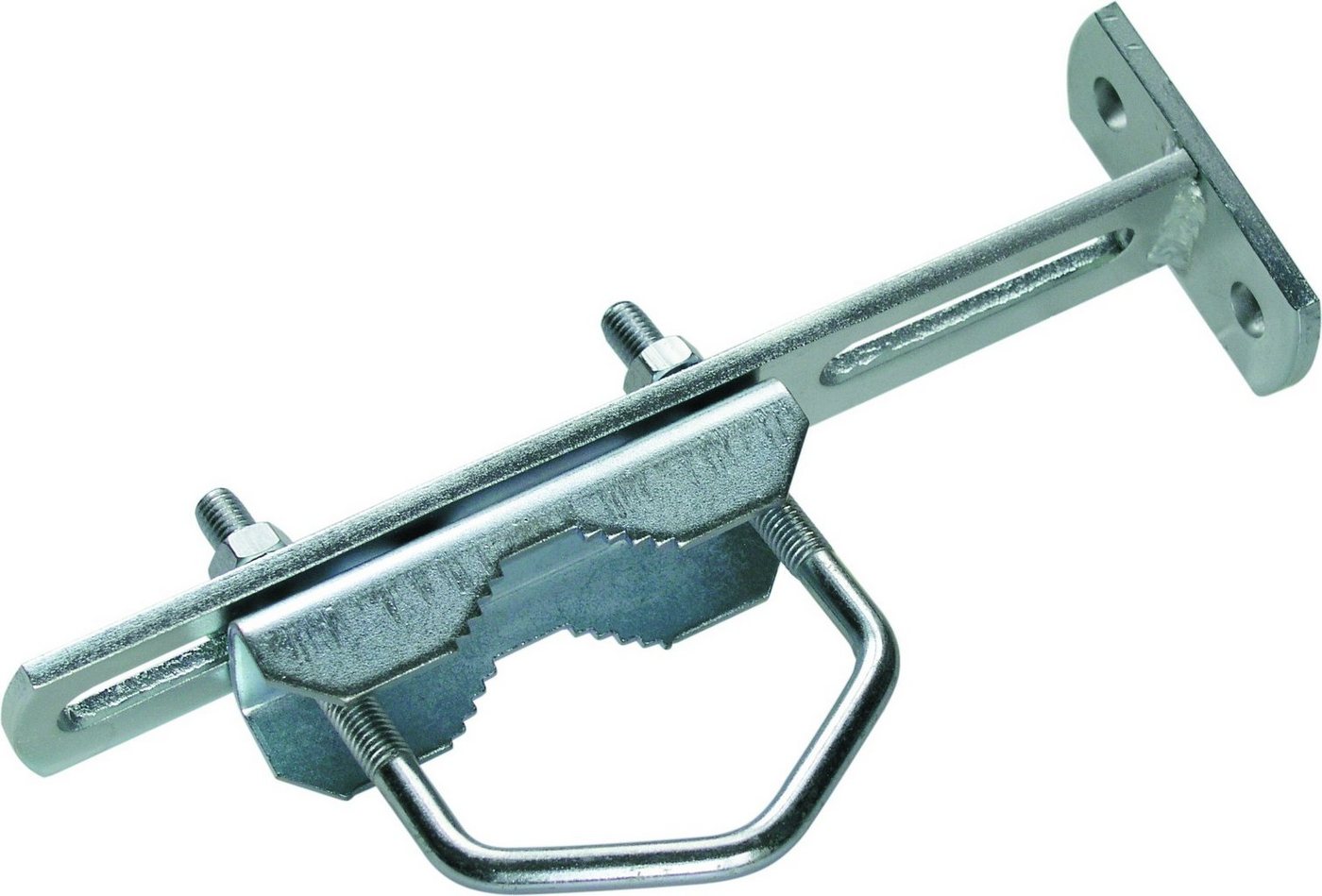Schwaiger Abstandshalter MAB55 541 (Rohre bis 60 mm Außendurchmesser) verstellbarer Befestigungsschelle von Schwaiger