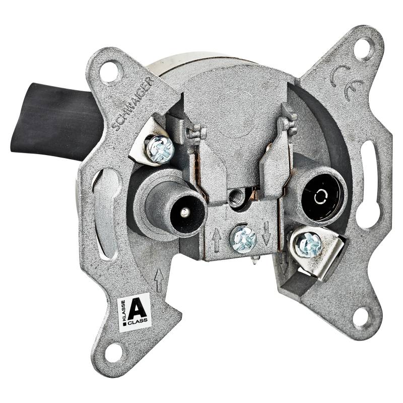 Schwaiger Antennensteckdose ohne Abdeckung (8 dB) von Schwaiger