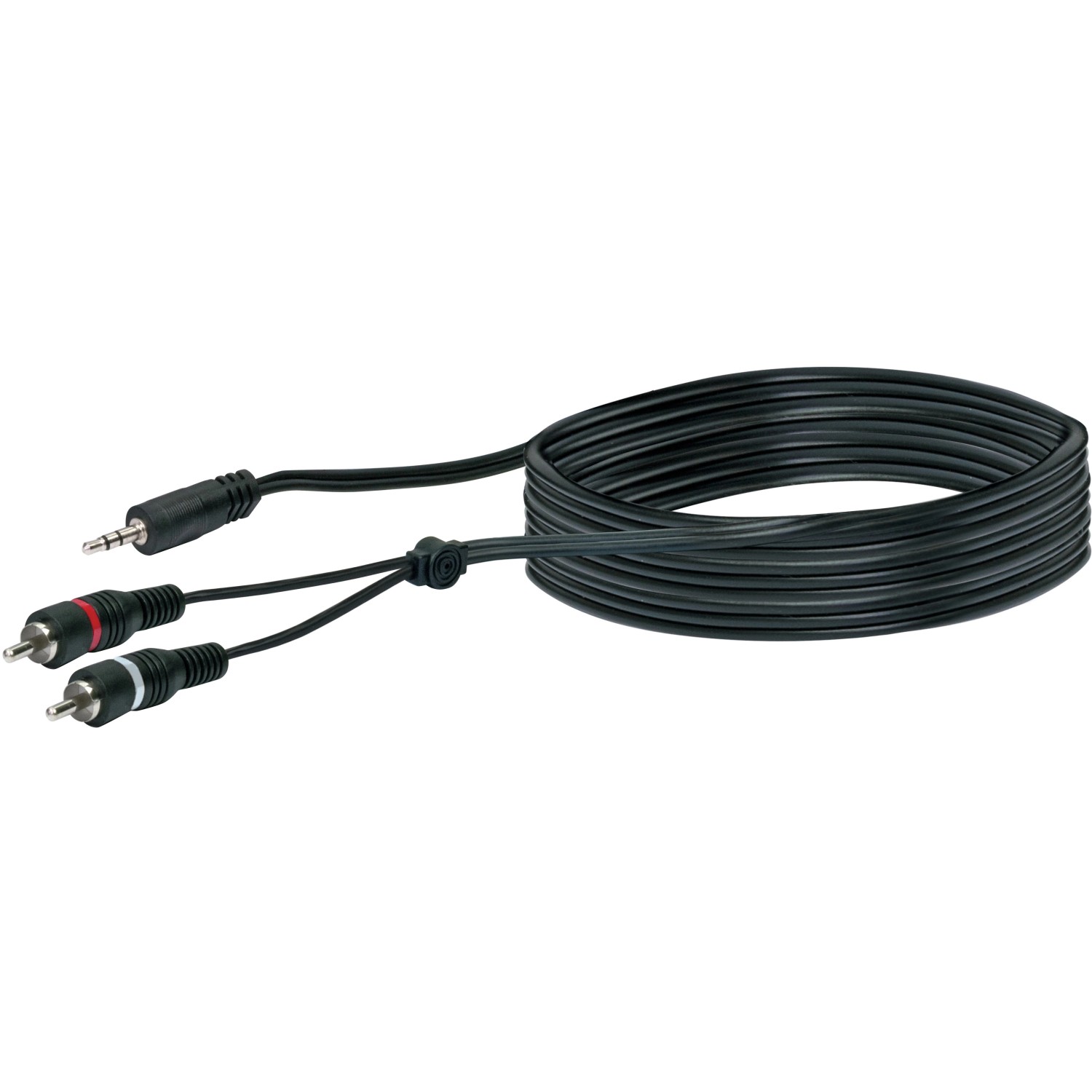 Schwaiger Audio-Adapterkabel Schwarz 3 m von Schwaiger