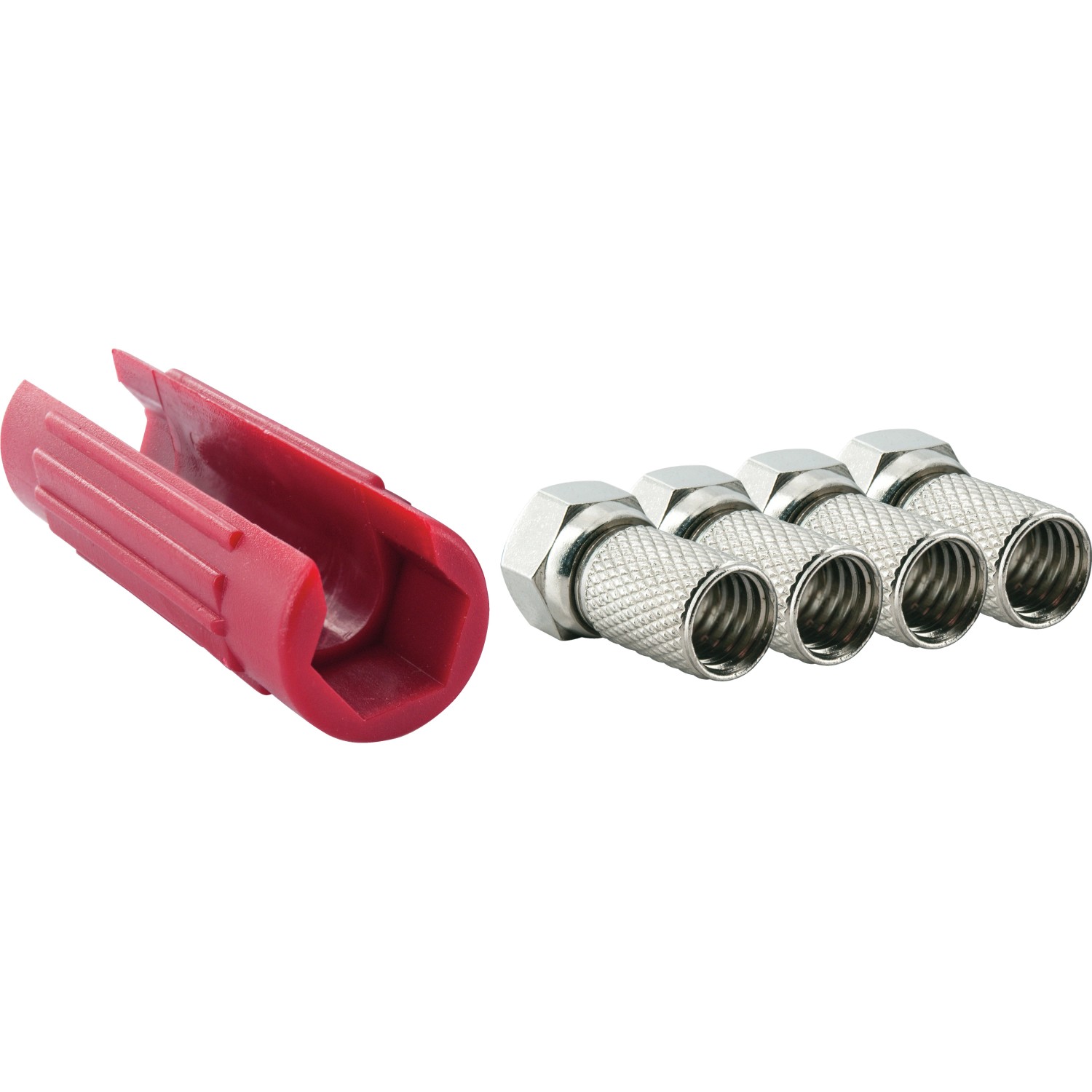 Schwaiger Aufdrehhilfe inkl. 4 F-Aufdrehstecker Schwaiger Aufdrehhilfe inkl. 4 F-Aufdrehstecker von Schwaiger