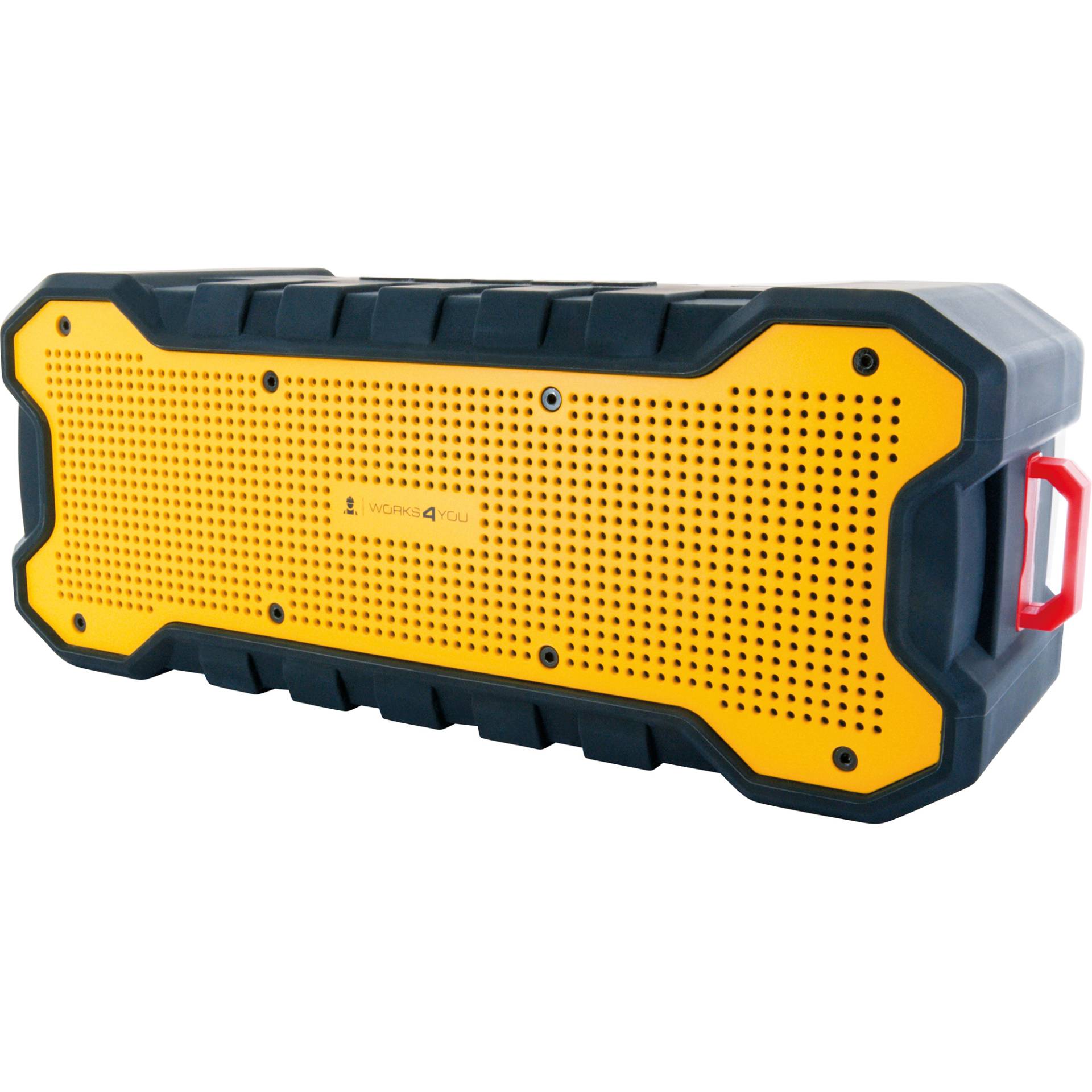 Schwaiger Bluetooth Stereo-Lautsprecher gelb/schwarz 2 x 6 W von Schwaiger