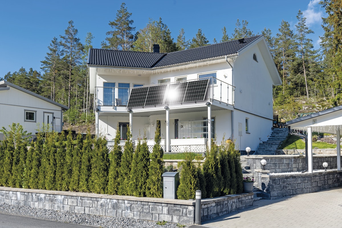 Schwaiger Connect Solar Balkonkraftwerk Generation II 600 - 800 W Komplettset von Schwaiger