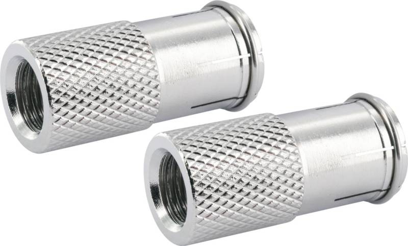 Schwaiger F Quick Stecker FSQ7002 531 2x F Aufdrehstecker für Kabel mit 7mm Durchmesser von Schwaiger