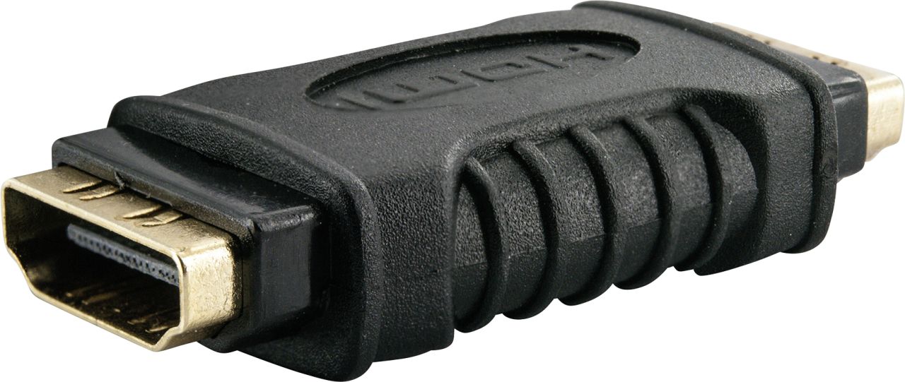 Schwaiger HDMI® Adapter HDMK01 533 Buchse-Buchse schwarz, 1x HDMI / 1x HDMI von Schwaiger