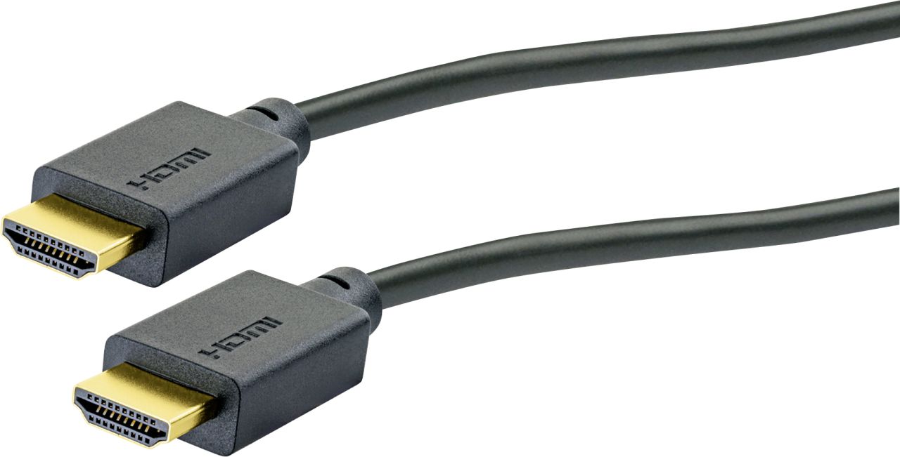 Schwaiger HDMI-Kabel 1,5 m HDMI zu HDMI, 48 Gbit/s, schwarz von Schwaiger