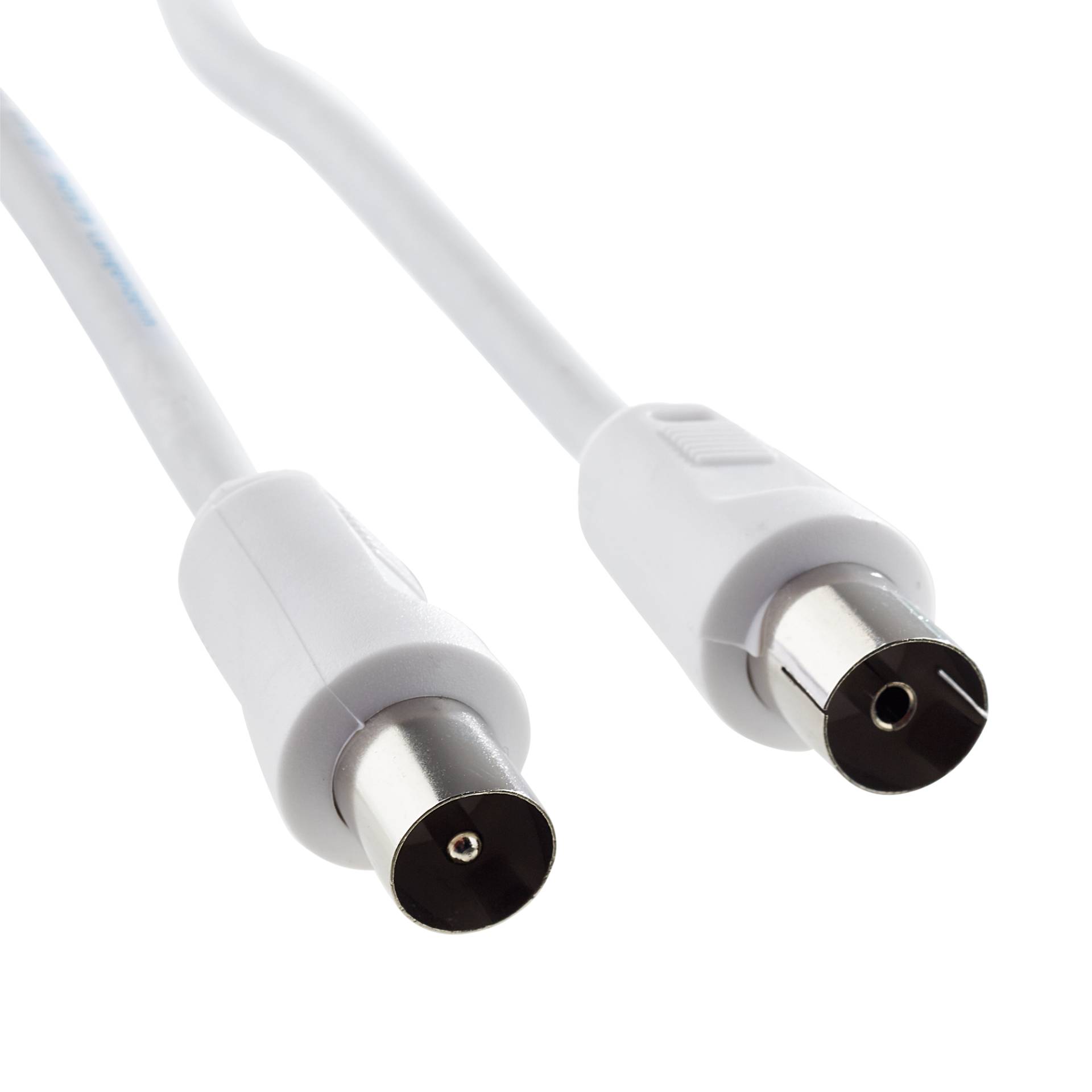 Schwaiger IEC-Anschlusskabel weiß 75 dB 5 m Schwaiger IEC-Anschlusskabel weiß 75 dB 5 m von Schwaiger