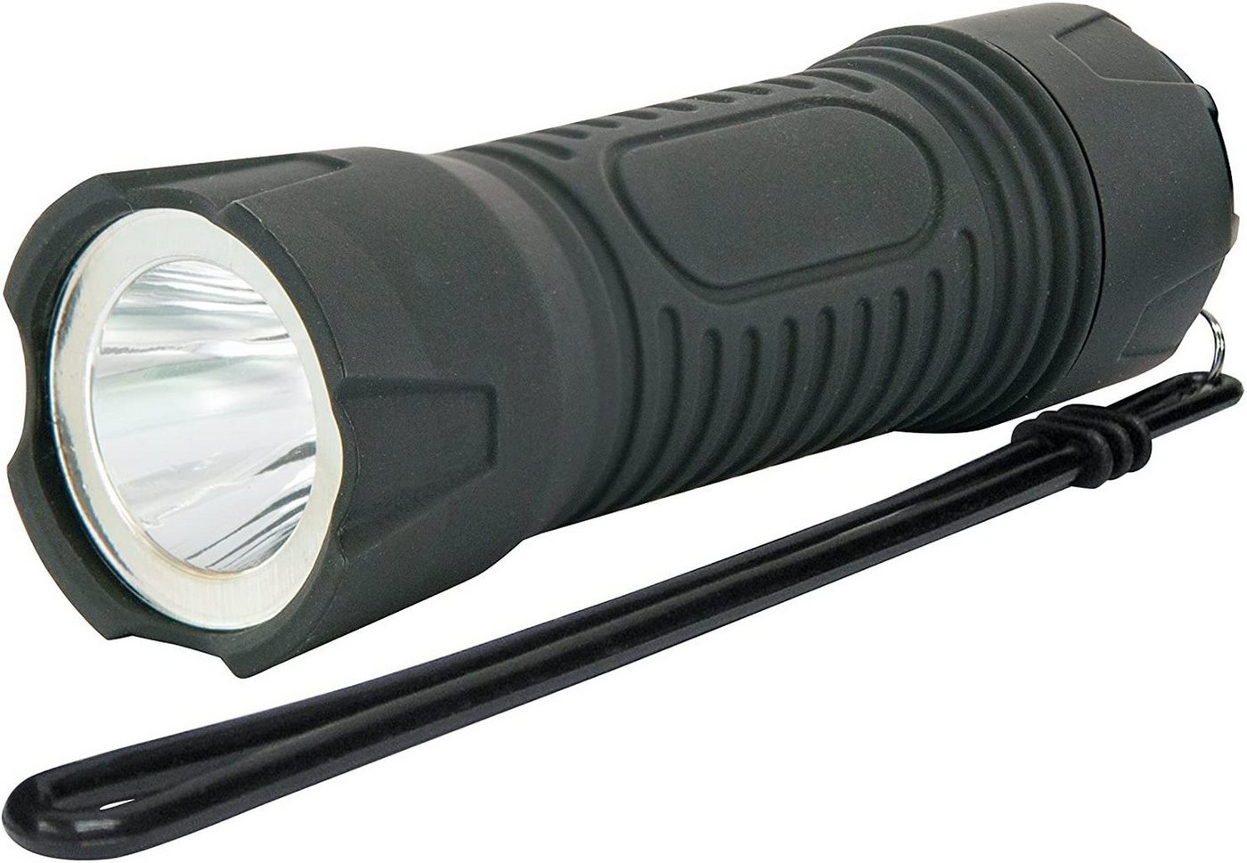 COFI 1453 LED Taschenlampe LED COB Taschenlampe mit Batterie spritzwassergeschützt schwarz von COFI 1453