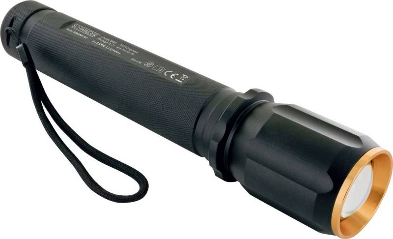 Schwaiger LED Taschenlampe TLED600S LED Taschenlampe mit Zoom Funktion von Schwaiger