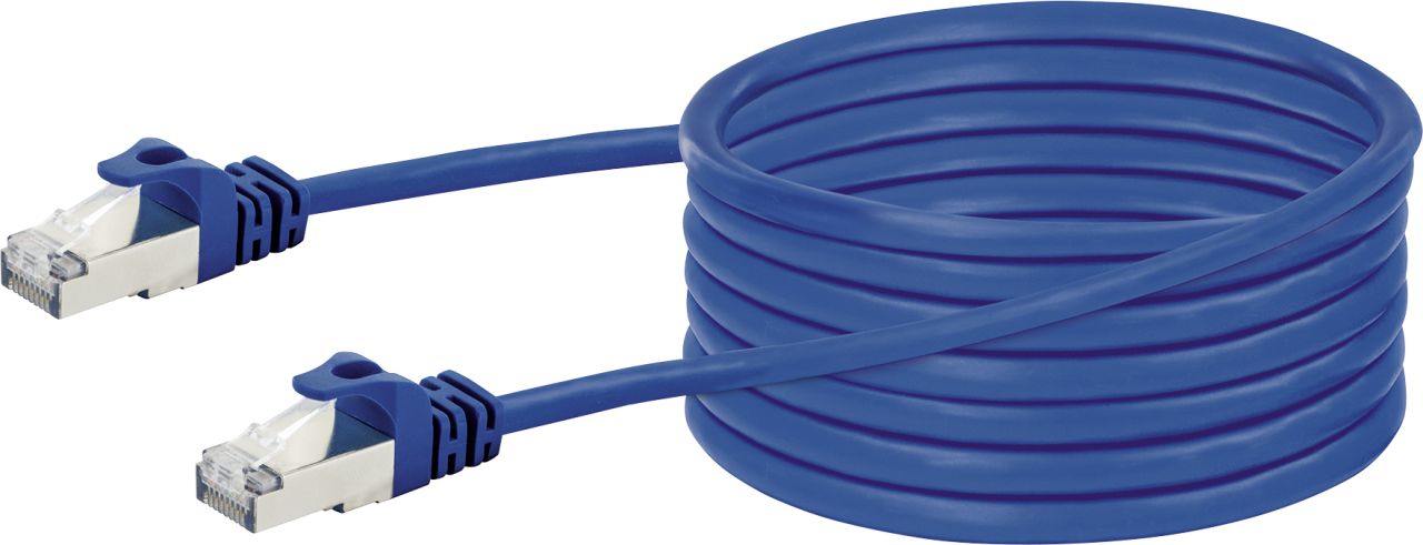 Schwaiger Netzwerkkabel CAT 8 RJ45 zu RJ45, 5 m von Schwaiger