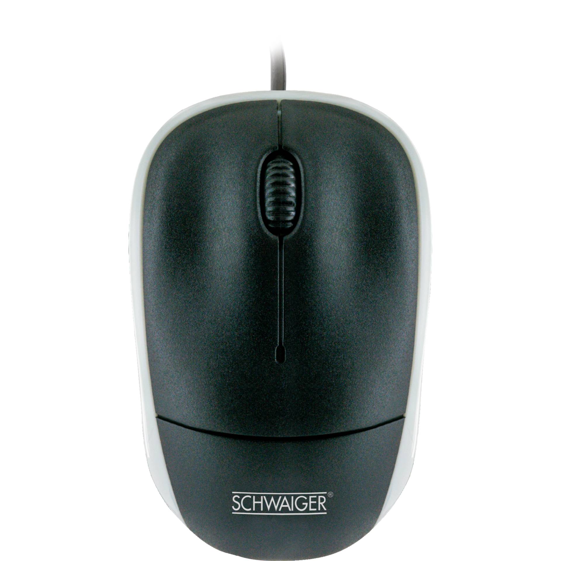 Schwaiger PC-Maus kabelgebunden schwarz rechts/linkshändig Schwaiger PC-Maus kabelgebunden schwarz rechts/linkshändig von Schwaiger