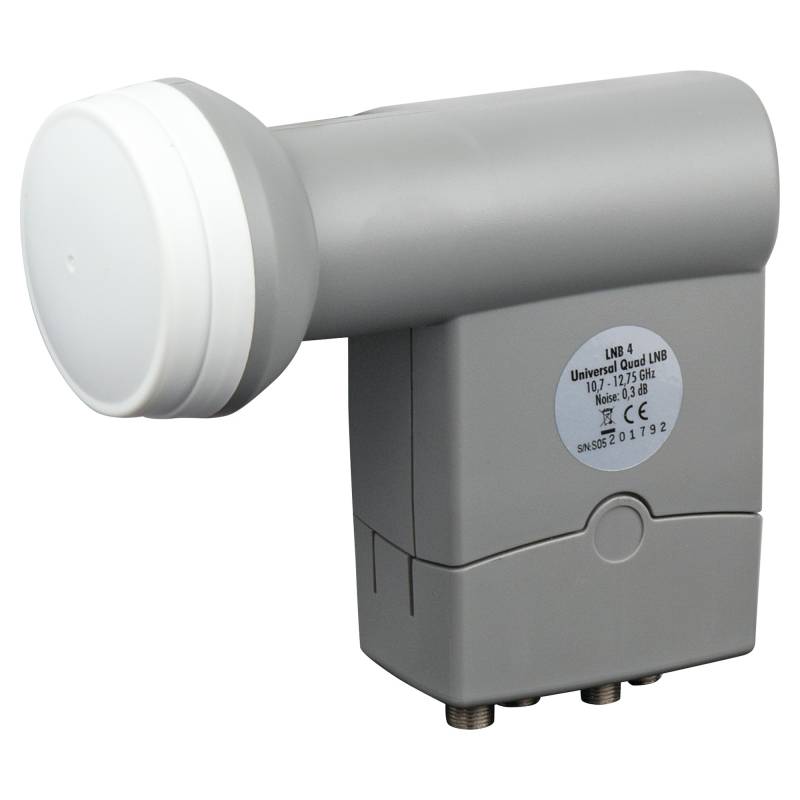 Schwaiger Quad-LNB "Standard" HD-TV von Schwaiger
