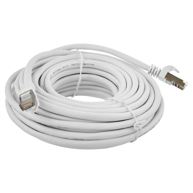 Schwaiger S/FTP-Netzwerkkabel CAT 6 weiß 10 m von Schwaiger