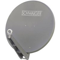 Schwaiger SPI075 SAT Antenne 75cm Reflektormaterial: Aluminium Anthrazit-Grau von Schwaiger