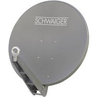 Schwaiger SPI085PR SAT Antenne 85cm Reflektormaterial: Aluminium Anthrazit von Schwaiger
