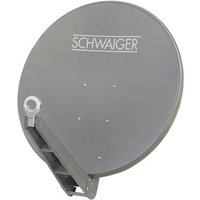 Schwaiger SPI085PR SAT Antenne 85cm Reflektormaterial: Aluminium Anthrazit Schwaiger SPI085PR SAT Antenne 85cm Reflektormaterial: Aluminium Anthrazit von Schwaiger