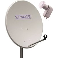 Schwaiger SPI993011 SAT-Anlage ohne Receiver Teilnehmer-Anzahl: 2 80cm von Schwaiger