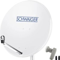 Schwaiger SPI9960SET2 SAT-Anlage ohne Receiver Teilnehmer-Anzahl: 2 80cm von Schwaiger