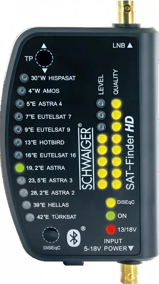 Schwaiger Satfinder SCHWAIGER SF 9003 BT SAT Finder von Schwaiger
