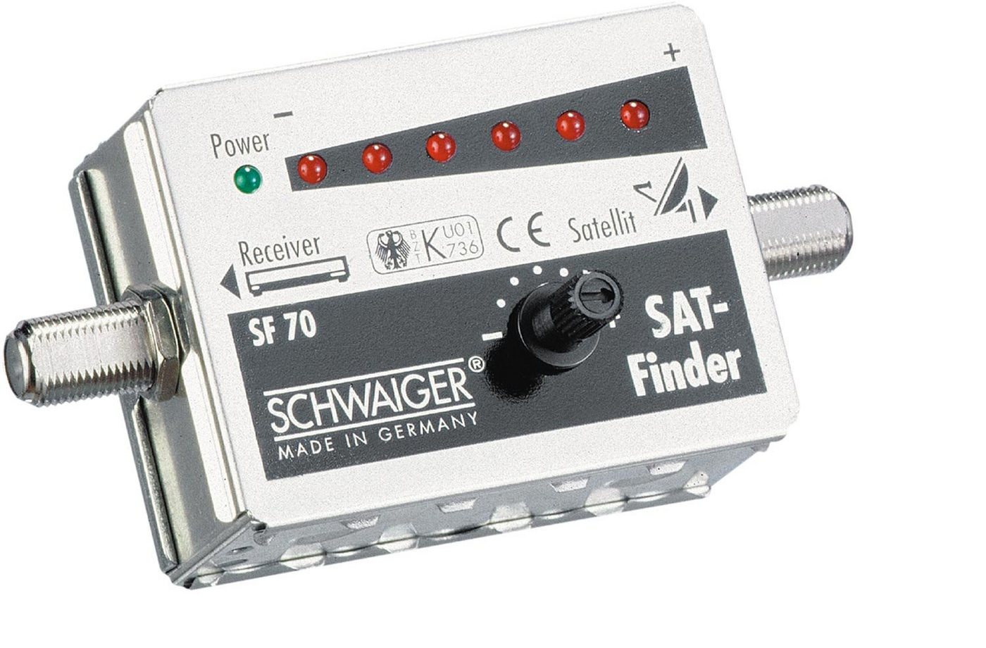 Schwaiger Satfinder SF70 531 (besonders für ASTRA und EUTELSAT geeignet, Stromversorgung über angeschlossenen Receiver) von Schwaiger