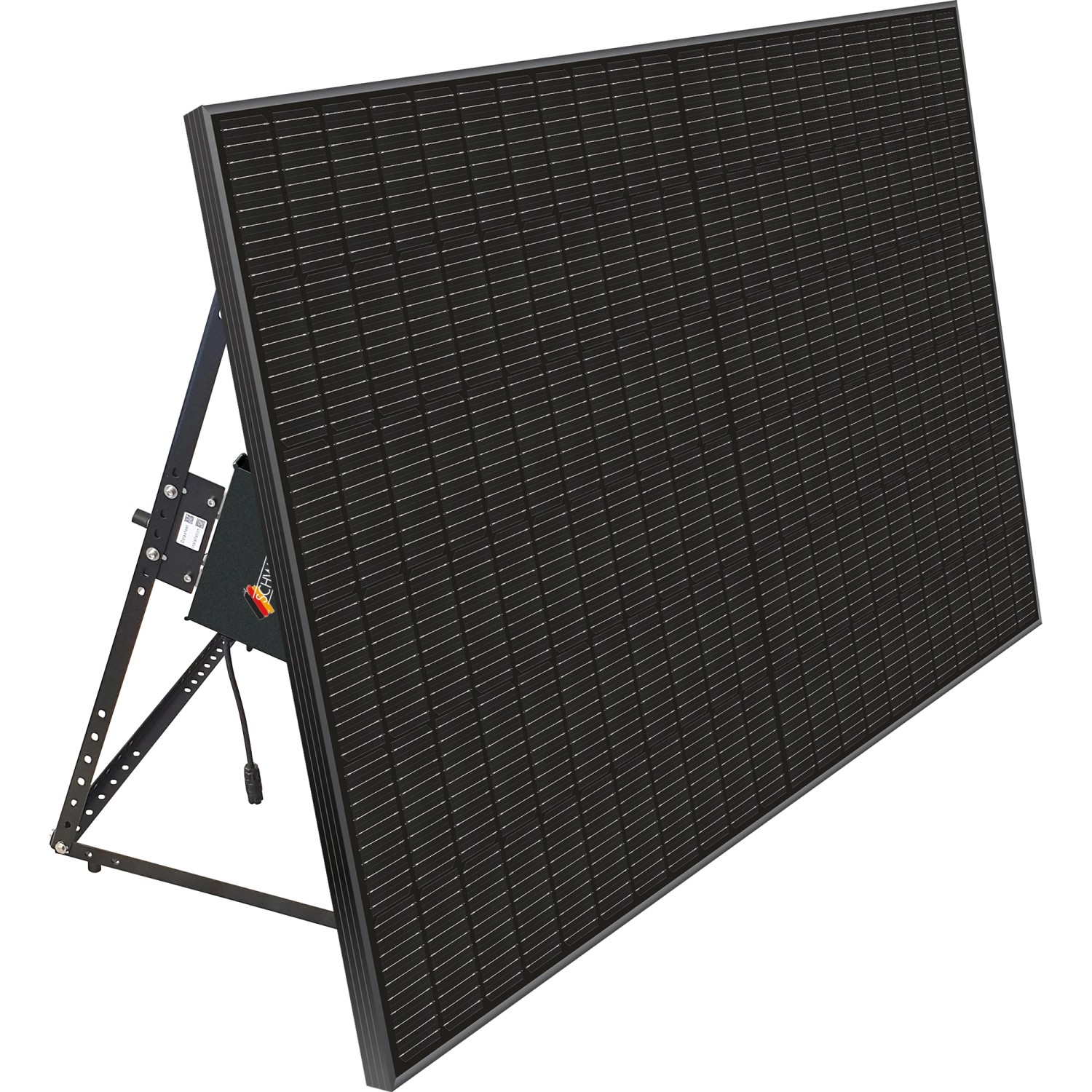 Schwaiger Solaranlage 800 W mit 2 Monokristallinen 500 Wp Full Black Module von Schwaiger