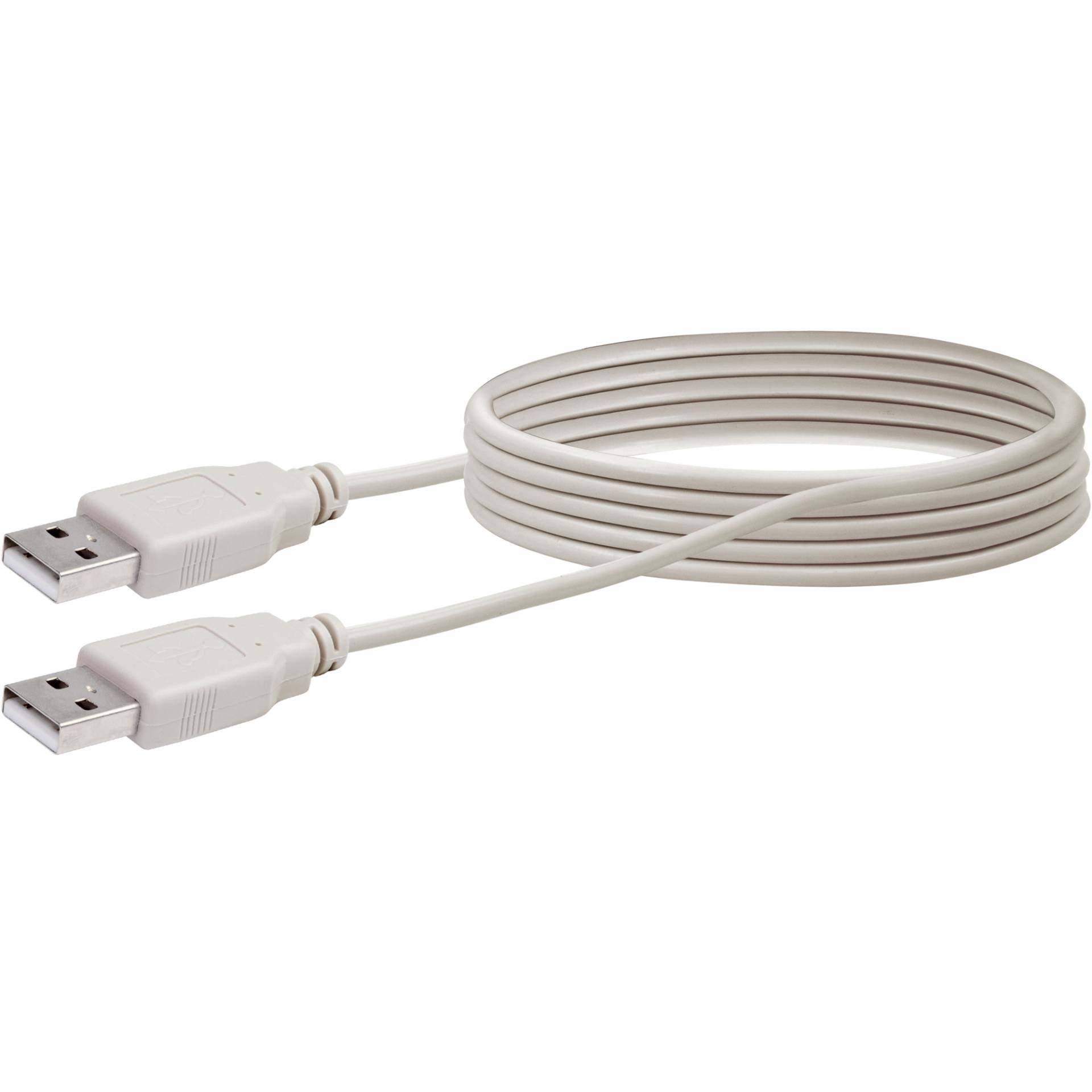 Schwaiger USB 2.0 Anschlusskabel Typ A hellgrau 1,5 m Schwaiger USB 2.0 Anschlusskabel Typ A hellgrau 1,5 m von Schwaiger