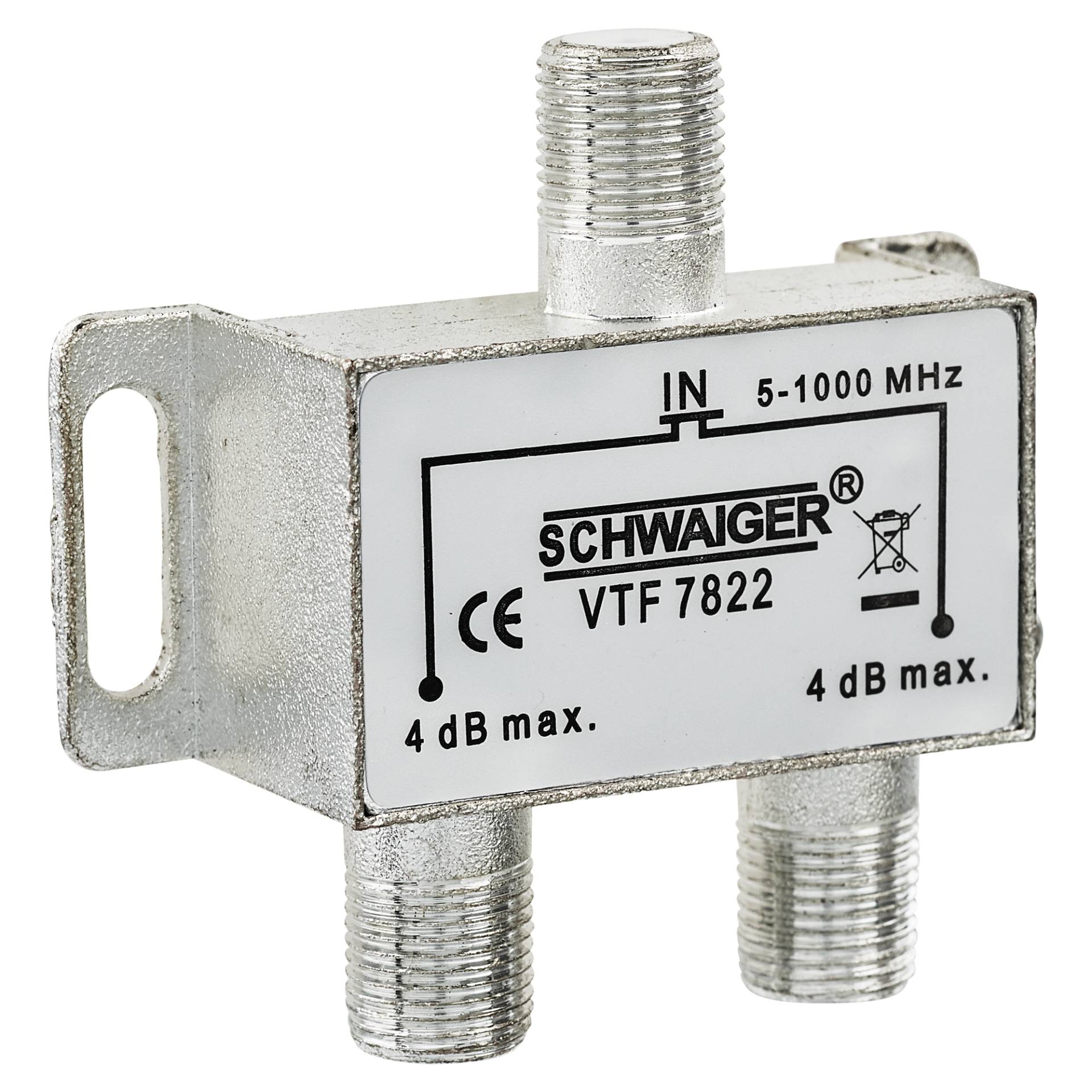Schwaiger Verteiler zweifach "Antenna" Professional Schwaiger Verteiler zweifach "Antenna" Professional von Schwaiger