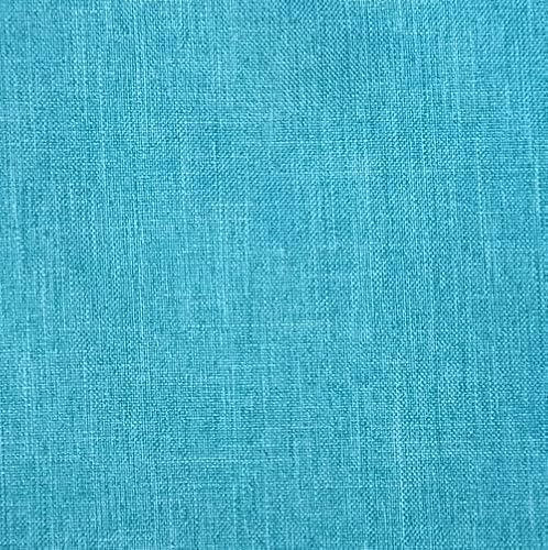 Kissenhülle Kissenbezug Fleckschutz Lotus Effekt Garten Leinenoptik abwaschbar in 3 Größen und 15 Farben im 2er Set (50 x 50 cm, Petrol) von Schwar Textilien