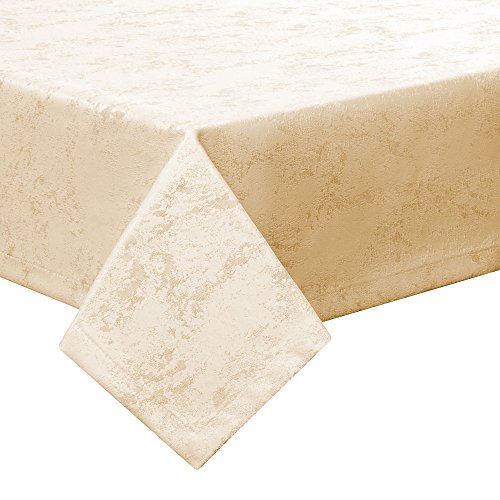 Tischdecke Decke Fleckschutz marmoriert Lotus Effekt Garten bügelfrei Meliert Farbe Champagner Maße 110x110 eckig Tischdecke Decke Fleckschutz marmoriert Lotus Effekt Garten bügelfrei Meliert Farbe Champagner Maße 110x110 eckig von Schwar Textilien