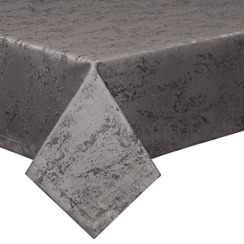 Tischdecke Decke Fleckschutz marmoriert Lotus Effekt Garten bügelfrei Meliert Farbe Grau Maße 135x180 eckig Tischdecke Decke Fleckschutz marmoriert Lotus Effekt Garten bügelfrei Meliert Farbe Grau Maße 135x180 eckig von Schwar Textilien