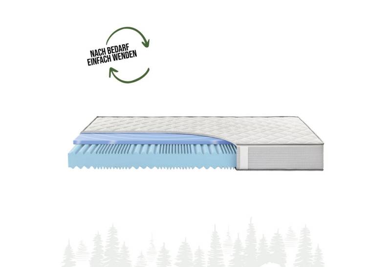 Kaltschaummatratze Schwarzwaldmarie Ida - mit Wendefunktion & druckentlastendem Gelschaum, Schwarzwaldmarie, 23 cm hoch Kaltschaummatratze Schwarzwaldmarie Ida - mit Wendefunktion & druckentlastendem Gelschaum, Schwarzwaldmarie, 23 cm hoch von Schwarzwaldmarie