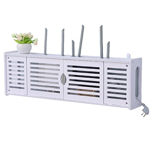 Schweberegale Router-Regal 1 Regalbrett Modern Wandmontage PVC-Holz-Kunststoff WLAN-Router-Regalbox Schweberegale Router-Regal 1 Regalbrett Modern Wandmontage PVC-Holz-Kunststoff WLAN-Router-Regalbox von Schweberegale