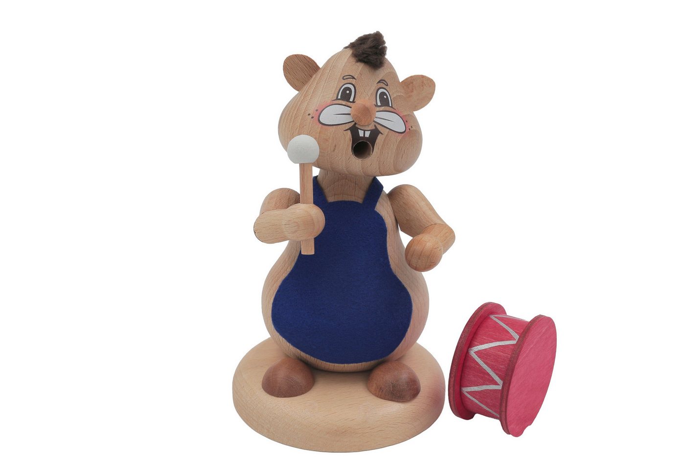 Schweda Räuchermännchen Hamster Klein - Musiker Trommel Schweda Räuchermännchen Hamster Klein - Musiker Trommel von Schweda