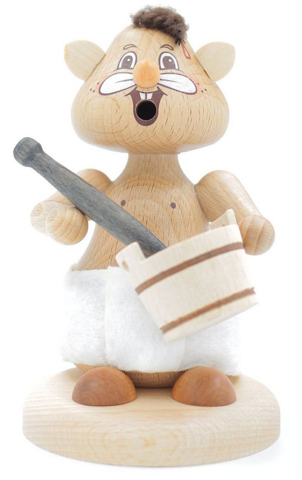 Schweda Räuchermännchen Hamster Klein - Saunagänger Schweda Räuchermännchen Hamster Klein - Saunagänger von Schweda