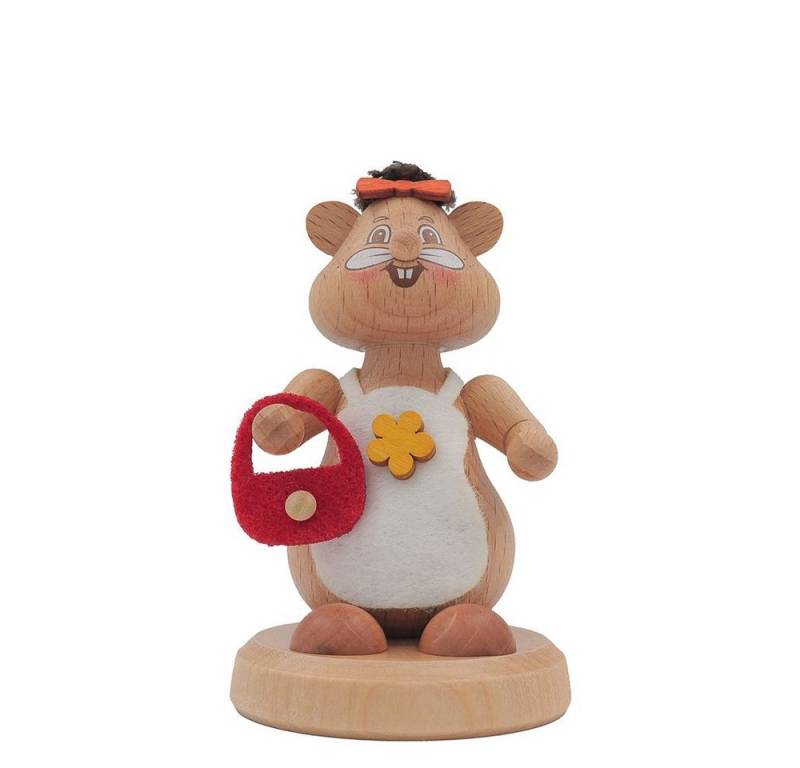 Schweda Räuchermännchen Hamster Mini - Spaziergängerin Schweda Räuchermännchen Hamster Mini - Spaziergängerin von Schweda