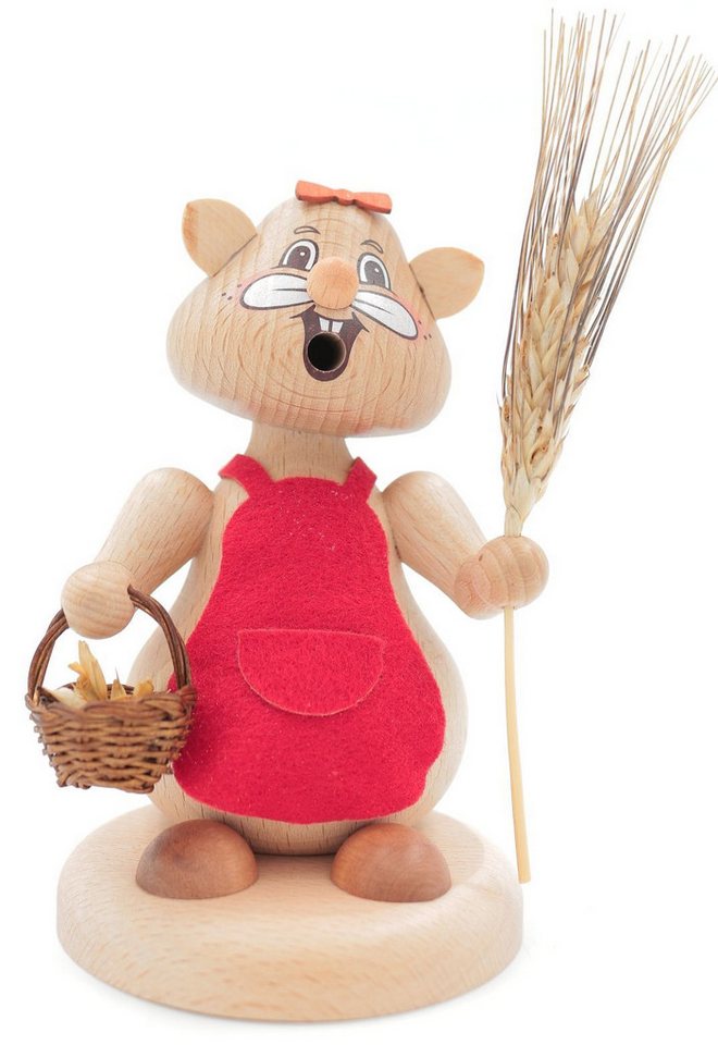 Schweda Räuchermännchen Kuhnert - Hamster Räuchermann,-figur,-männchen 13cm - Frau Urhamster Schweda Räuchermännchen Kuhnert - Hamster Räuchermann,-figur,-männchen 13cm - Frau Urhamster von Schweda
