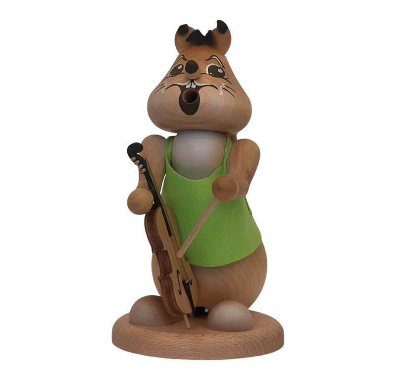 Schweda Räuchermännchen Räucherfigur Tier " Eichhörnchen " Echt Erzgebirge Drechslerei Kuhnert von Schweda