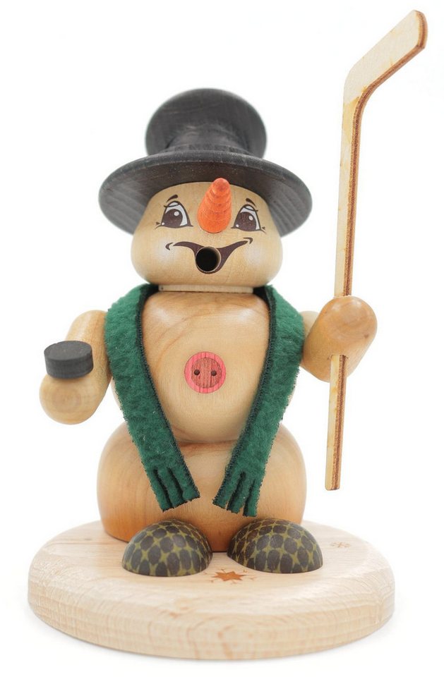 Schweda Räuchermännchen Scheemann Natur Klein - Eishockey - Echt Erzgebirge Schweda Räuchermännchen Scheemann Natur Klein - Eishockey - Echt Erzgebirge von Schweda