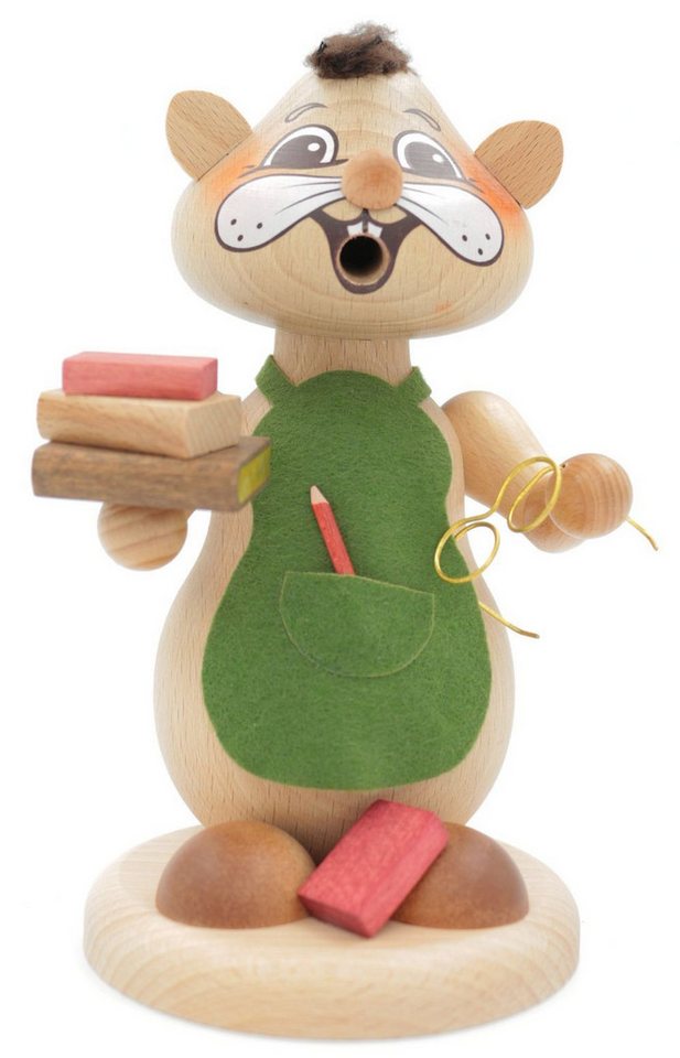 Schweda Räuchermännchen Schweda - Hamster Mittel - Bücherhamster von Schweda