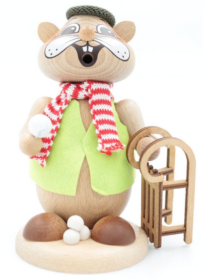 Schweda Räuchermännchen Schweda - Hamster Mittel - Rodler Schweda Räuchermännchen Schweda - Hamster Mittel - Rodler von Schweda