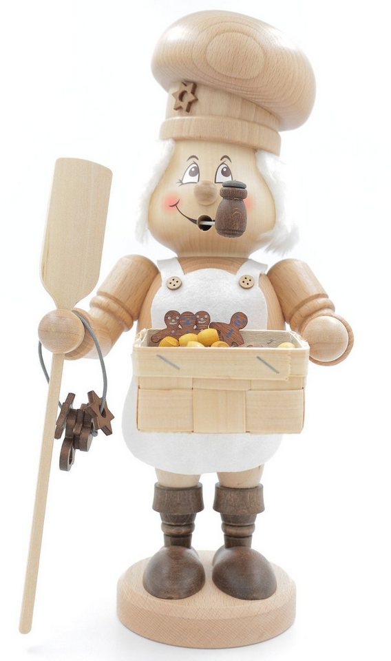 Schweda Räuchermännchen Schweda - Wichtel Groß - Bäcker natur Schweda Räuchermännchen Schweda - Wichtel Groß - Bäcker natur von Schweda