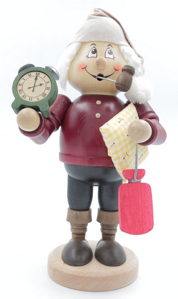 Schweda Räuchermännchen Schweda - Wichtel Groß - Schlafmütze von Schweda