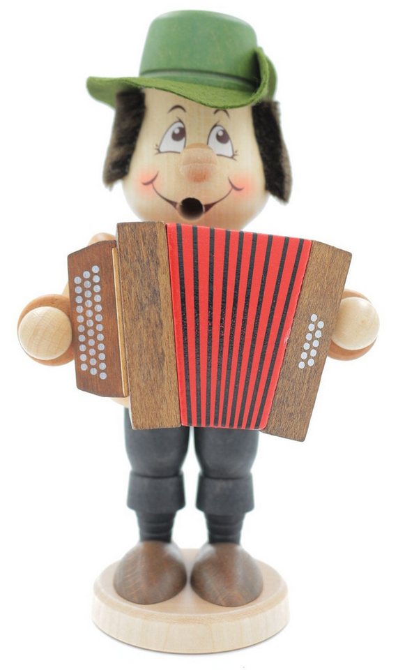 Schweda Räuchermännchen Schweda - Wichtel Klein m. Fuss - Musiker von Schweda