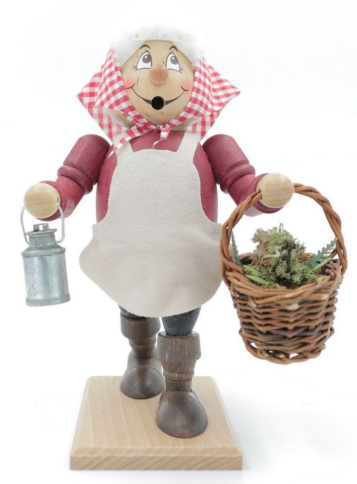 Schweda Räuchermännchen Schweda - Wichtel Mittel - Kräuterfrau von Schweda