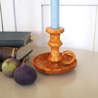 Kammerleuchter Aus Maserbirke, Schwedisch von SchwedenSchaetze
