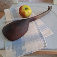 Sehr Großer Antiker Holzlöffel, Holzkelle Sehr Großer Antiker Holzlöffel, Holzkelle von SchwedenSchaetze