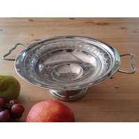 Verchromte Alte Fußschale Aus Schweden Verchromte Alte Fußschale Aus Schweden von SchwedenSchaetze