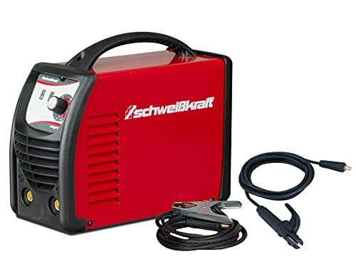 Schweißkraft 1073016 Elektrodeninverter 161 (Standard-Gerät in moderner Inverter-Technologie für 230V-Anwendungen, Einstellbereich Elektrode 10-160 A) von Schweißkraft